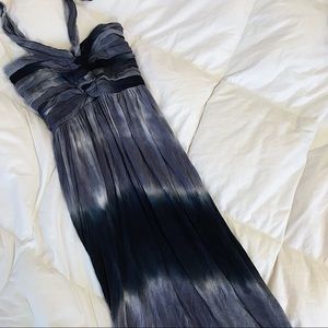 Grey tie dye mahina maxi dress